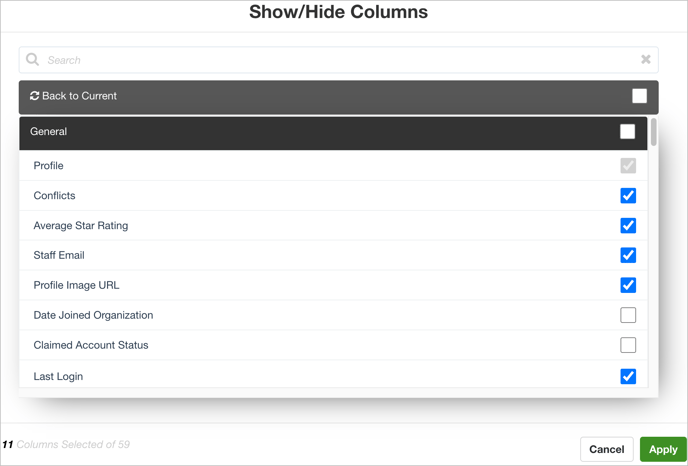 list_view_columns_show_hide